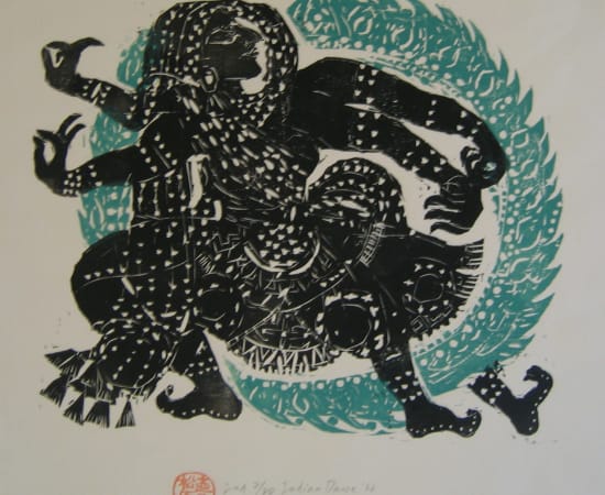 Naoko Matsubara, Indian Dance, 2nd 2/20, 1966
