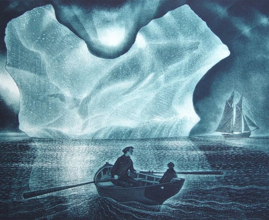 David Blackwood, Daybreak, The Labrador Sea 39/75, 2003
