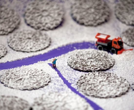 Christopher Boffoli, Snowy Setbacks 1/30, 2014