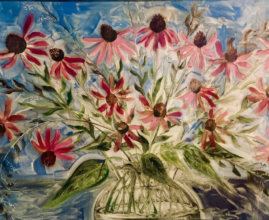 David Blackwood, Cone Flowers, 1991