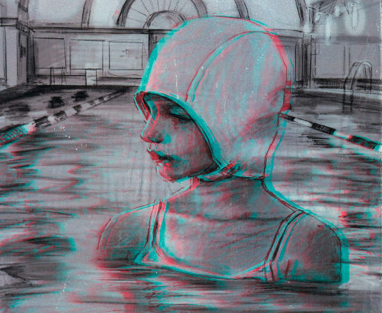 Kelly Grace, Indoor Pool 3D ed. of 2/10, 2025
