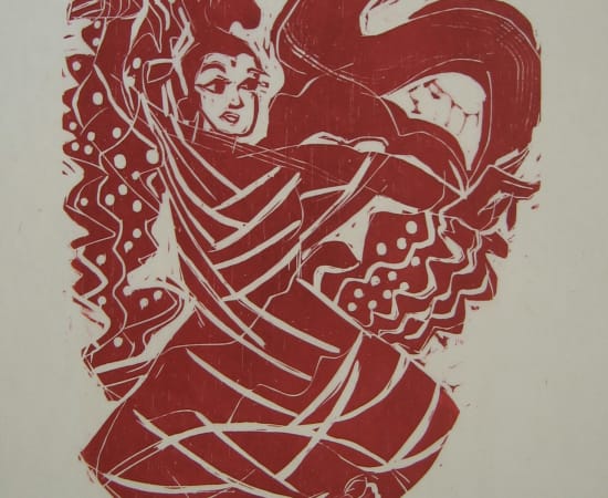 Naoko Matsubara, Indian Dancer 14/50 (from Hagoromo), 1983