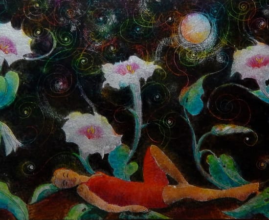 Cora Brittan, Resting in the Singing Flowers, 2016