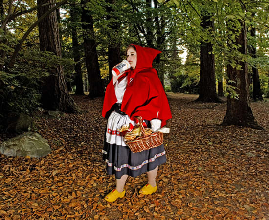 Dina Goldstein, Red Riding Hood, 2008