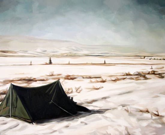 Heather Horton, Chris' Tent, Stampede Trail, 2010