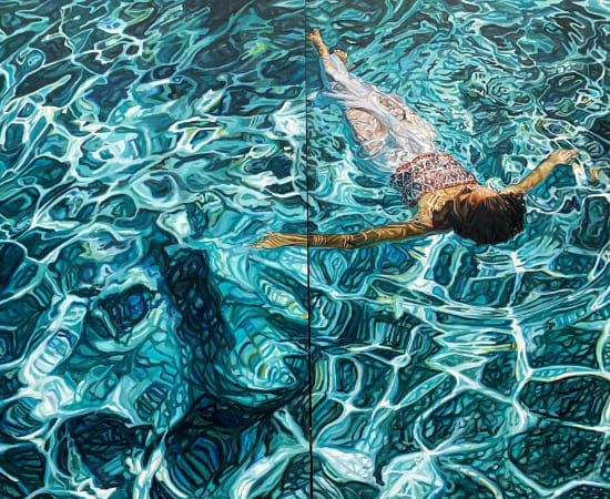 Heather Horton, The Outlier (diptych), 2019