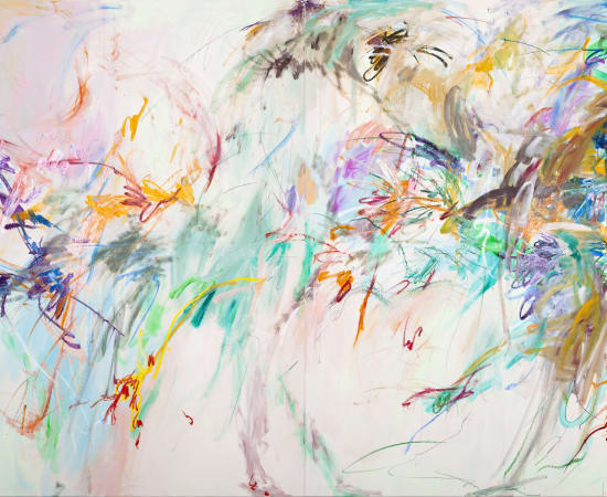 王茜瑶 Wang Xiyao, 春风吹绿了水岸 The spring breeze blows the waterfront green, 2021