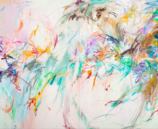 王茜瑶 Wang Xiyao, 春风吹绿了水岸 The spring breeze blows the waterfront green, 2021