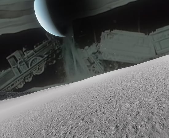 冯冰伊 Feng Bingyi, 空中剧院 - 穿越英吉利 Theater in the Sky - Tunneling the English Channel, 2020