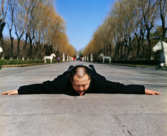 苍鑫 Cang Xin, 交流系列 IV Communication Series IV 十三陵 The Ming Tombs, 2000
