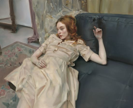 庞茂琨 Pang Maokun, 斜倚的妮娜 Reclining Nina, 2020