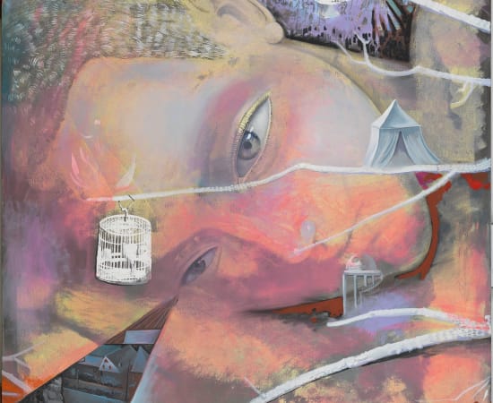 熊宇 Xiong Yu, 空白的笼子 | White Cage, 2015