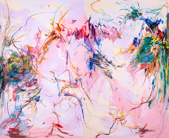 王茜瑶 Wang Xiyao, 一种可以在盛开的树上飞行的舞蹈 A dance to fly in the blossoming trees, 2021