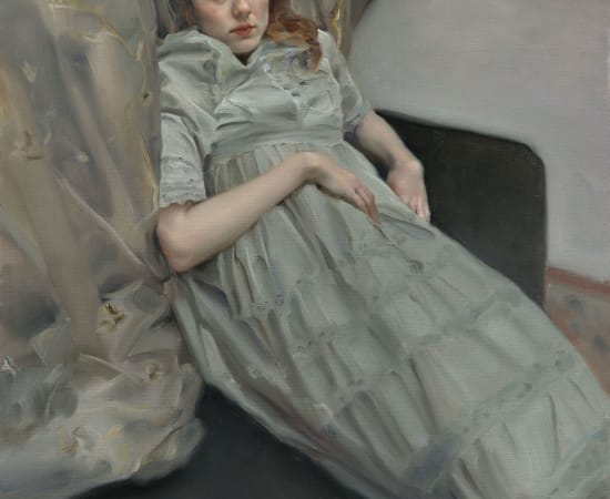 庞茂琨 Pang Maokun, 斜倚的妮娜 No.2 Reclining Nina No.2, 2020