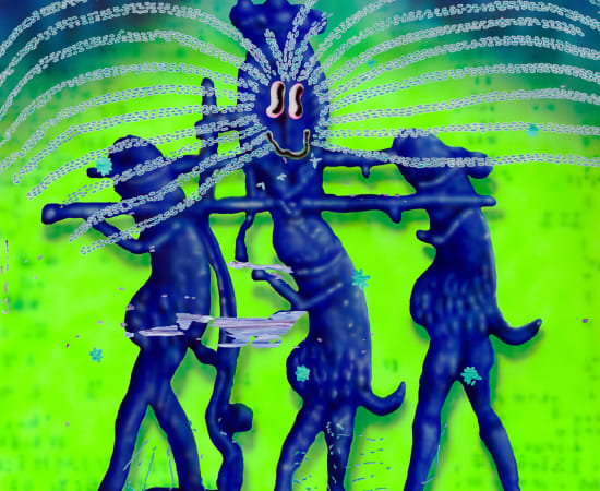 饶维懿 Rao Weiyi, 夜光 Glow in the dark, 2022