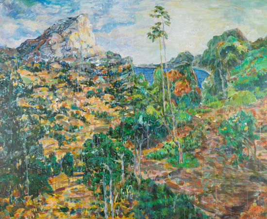 漆澜 Qi Lan, 通景山水之二 | Scenic Illusion Painting-Landscape 2, 2018