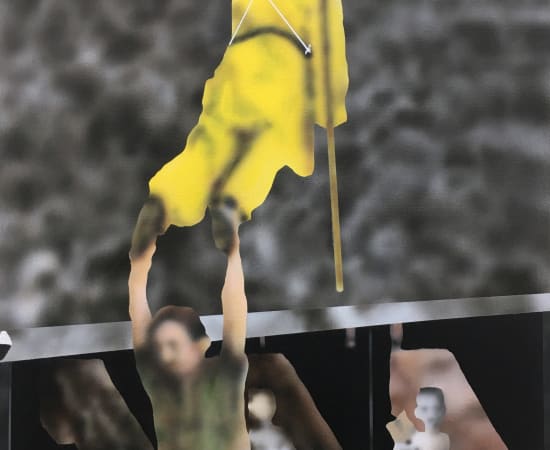 饶维懿 Rao Weiyi, 落水猴 Drowing Monkey, 2019