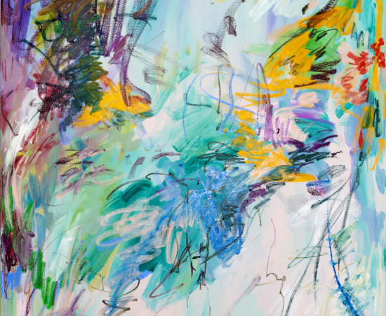 王茜瑶 Wang Xiyao, 滴滴答 No.2 Blossoming Rain No.2, 2021