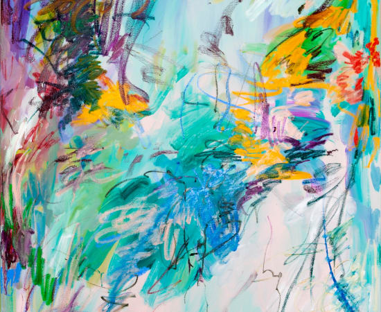王茜瑶 Wang Xiyao, 滴滴答 No.2 Blossoming Rain No.2, 2021