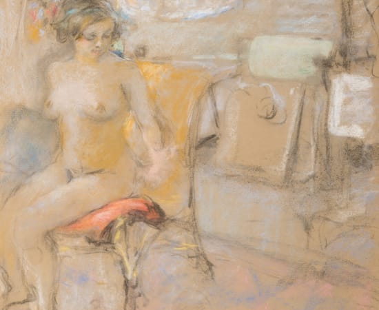 Édouard Vuillard (1868-1940), Modèle dans l'atelier, 1909