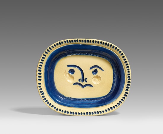Pablo Picasso (1881-1973), Visage gravé (A.R. 29), 1948