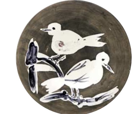 Pablo Picasso, Deux oiseaux, 1963