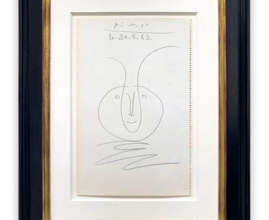 Pablo Picasso (1881-1973), Tête de faune, 1963