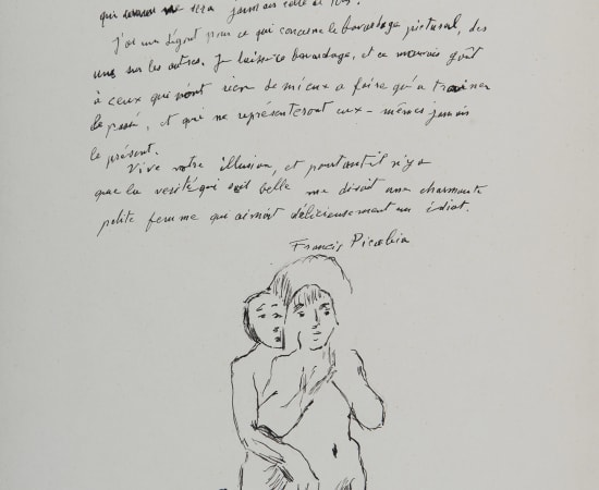 Francis Picabia, Sans titre, 1952