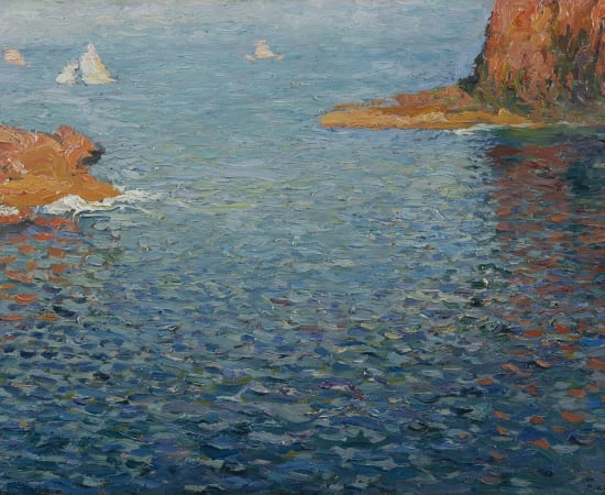 Henri Martin (1860-1943), Calanques, circa 1920