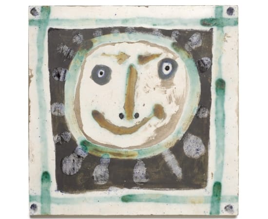Pablo Picasso (1881-1973), Tête solaire II, 27.01.1956