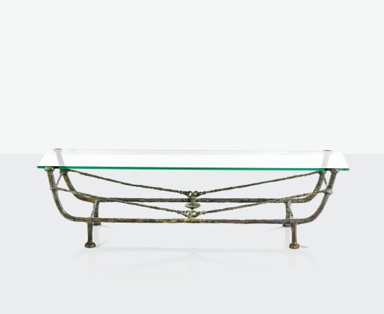 Diego Giacometti (1902-1985), Table berceau, première version, circa 1962
