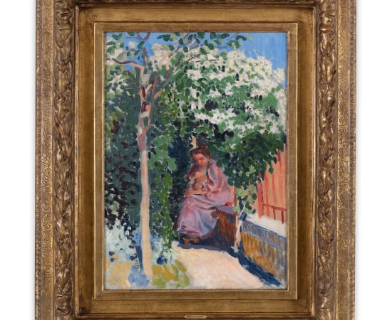 Maurice Denis (1870-1943), Maternité sur la terrasse