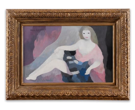 Marie Laurencin (1883-1956), Jeune femme allongée, circa 1926