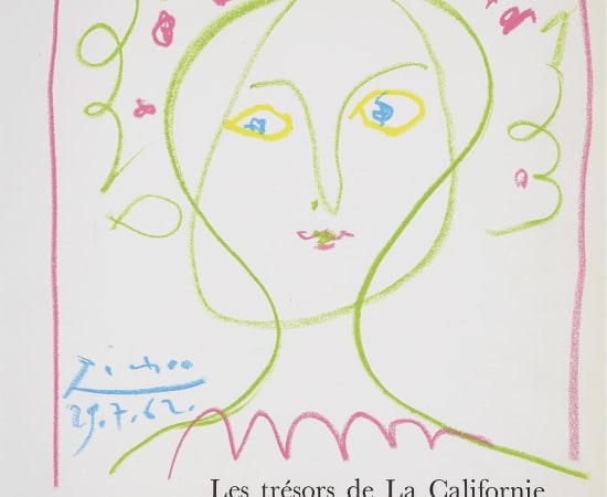 Pablo Picasso, Portrait de femme, July 29th, 1962