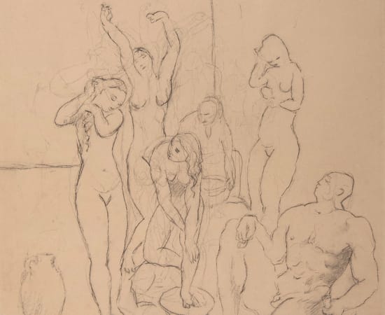 Pablo Picasso, Esquisse pour Le Harem, Summer 1906