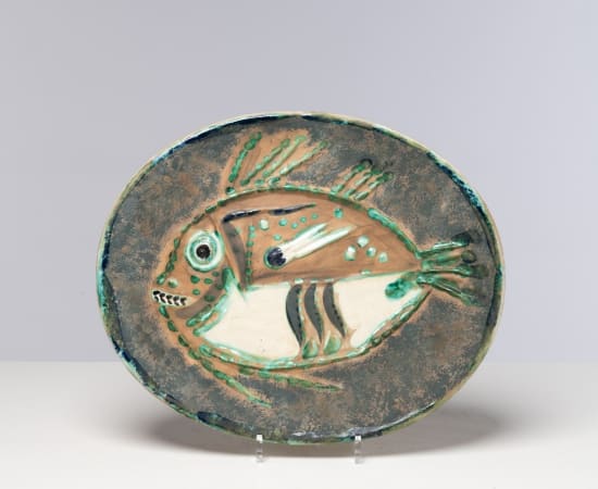 Pablo Picasso (1881-1973), Poisson chiné (A.R. 170), 1952