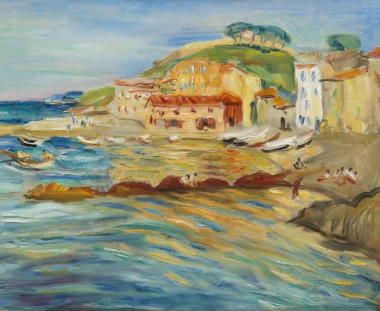 Charles Camoin (1879-1965), La Ponche à Saint-Tropez, circa 1948
