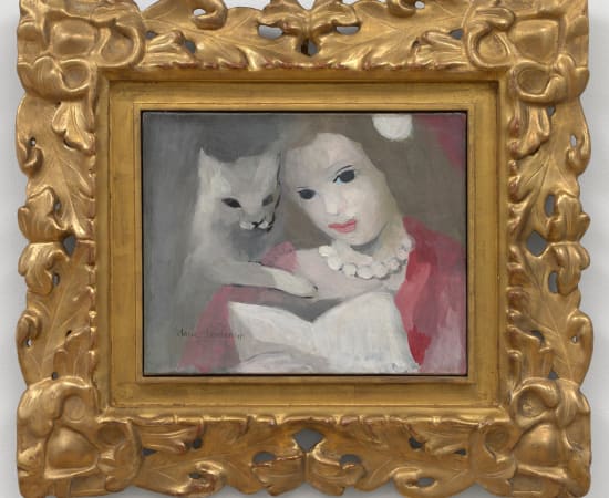 Marie Laurencin (1883-1956), Jeune fille au chat