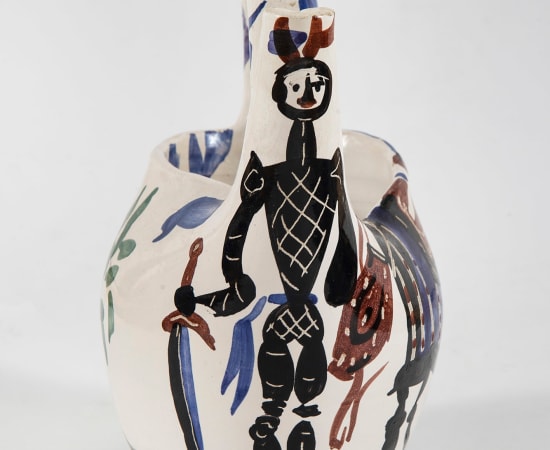 Pablo Picasso (1881-1973), Cavalier et cheval (A.R. 138), 1952