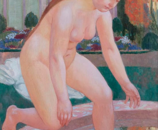 Maurice Denis (1870-1943), La Grande Baigneuse ou Suzanne au bain, 1904