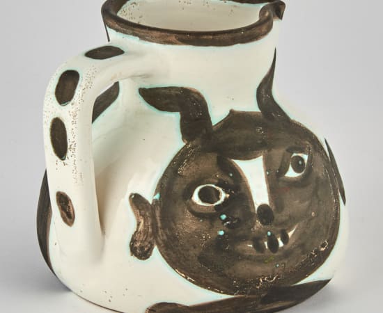 Pablo Picasso (1881-1973), Pichet têtes (A.R. 367), 1956