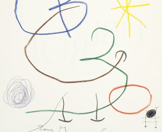 Joan Miró (1893-1983), Ubu Roi, 01.05.1967