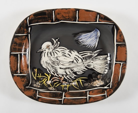 Pablo Picasso (1881-1973), Colombe à la lucarne (A.R. 78), 1949