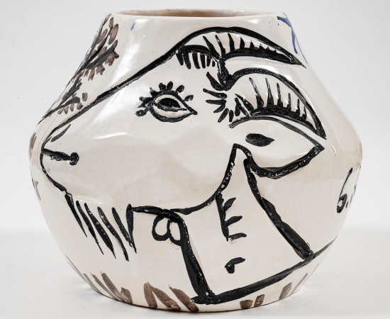 Pablo Picasso (1881-1973), Vase aux chèvres (A.R. 156), July 6th, 1952