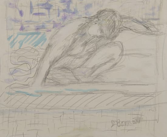 Pierre Bonnard (1867-1947), Nu accroupi, circa 1938