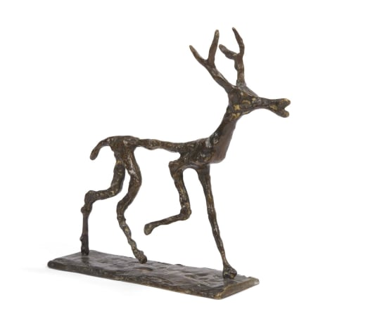 Diego Giacometti (1902-1985), Le cerf, circa 1972