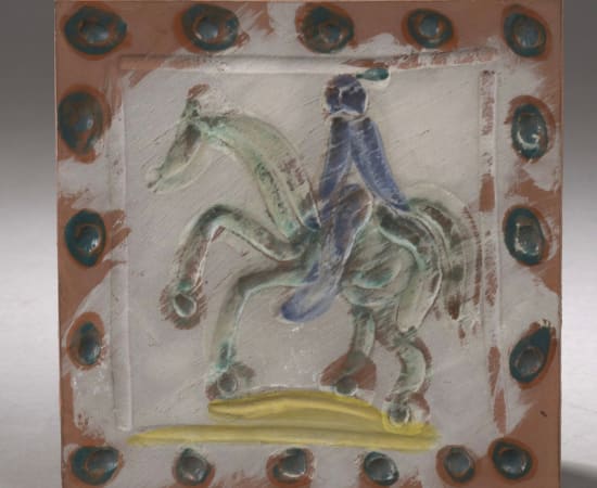 Pablo Picasso, Cavalier et cheval, circa 1968-1969