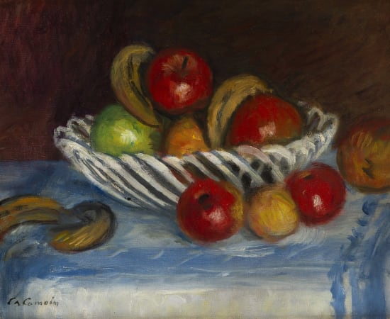 Charles Camoin (1879-1965), Corbeille de fruits, 1923