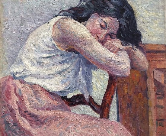 Maximilien Luce (1858-1941), Madame Bouin , 1901