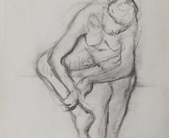 Edgar Degas (1834-1917), Femme nue assise